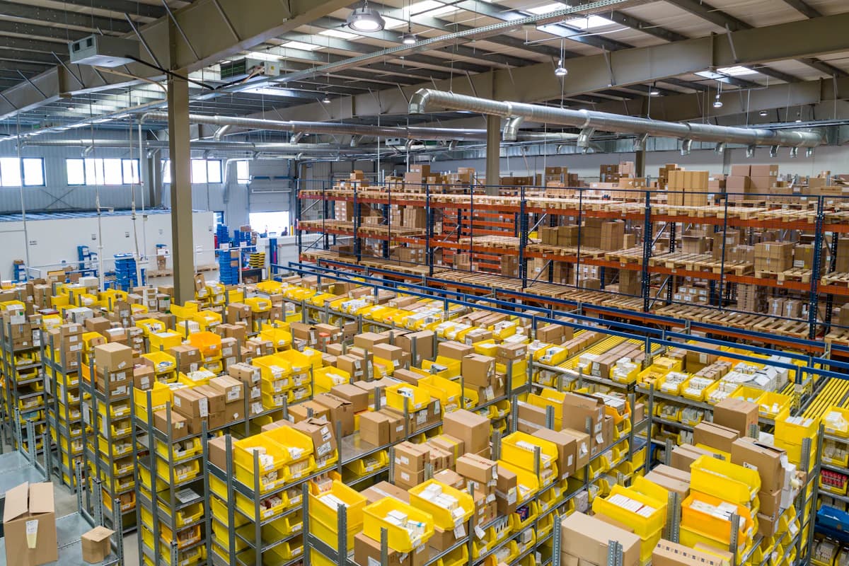 logistics industry scene